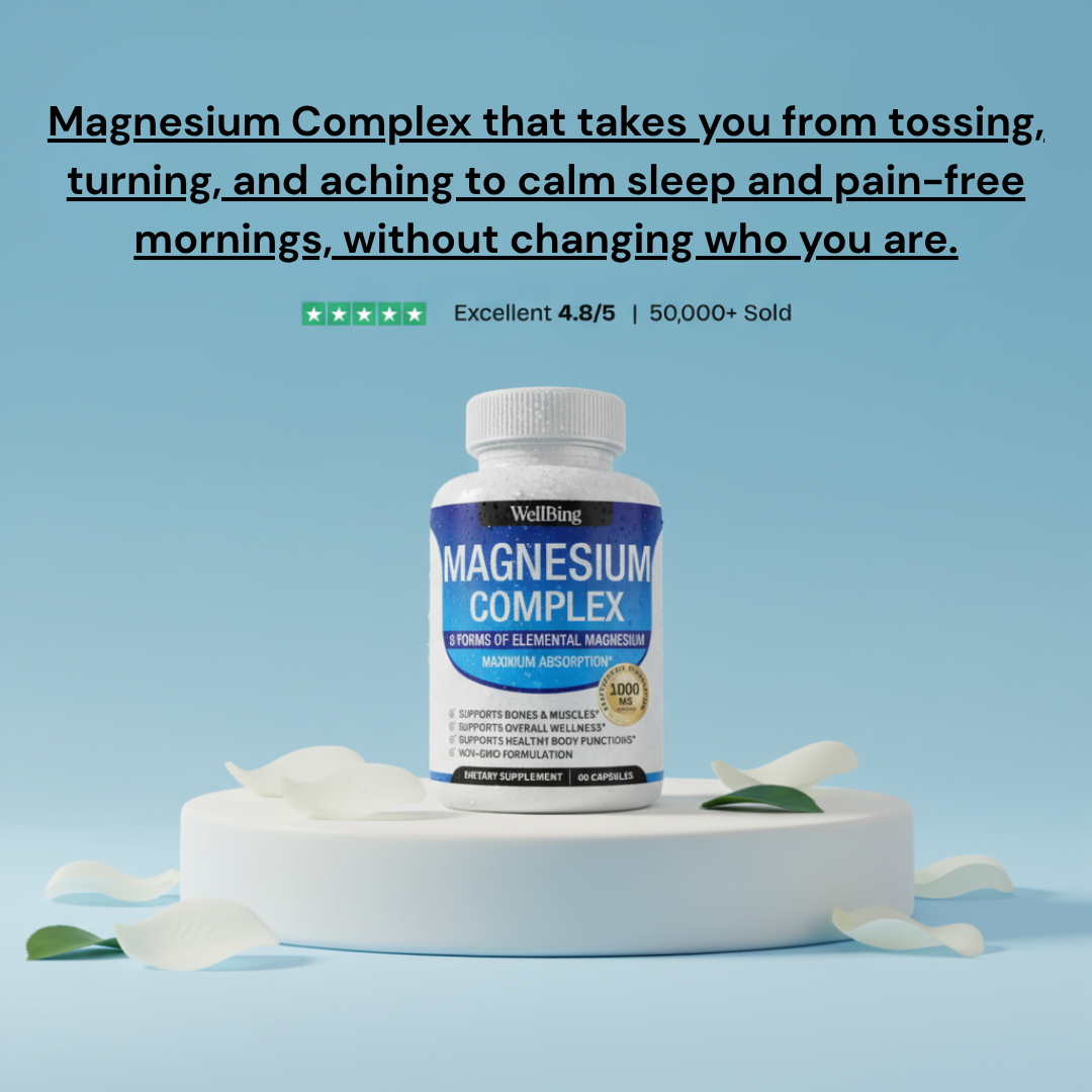 Magnesium Complex 8:1 - Aging Vitality Support | Black Friday Sale 47% OFF