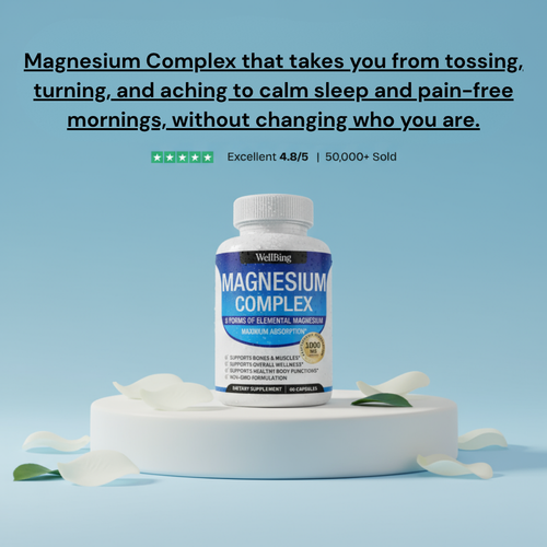 Magnesium Complex 8:1 - Aging Vitality Support | Black Friday Sale 47% OFF
